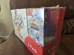 Pokemon Prismatic Evolutions ETB & Booster Bundle Costco 2-Pack Sealed - Image 1