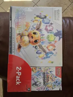 Pokemon Prismatic Evolutions ETB & Booster Bundle Costco 2-Pack Sealed - Image 3