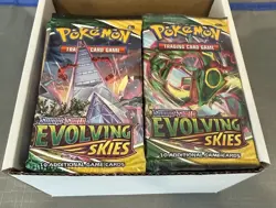 Pokemon Sword & Shield Evolving Skies - Sealed Booster Packs - Lot of 16 - Image 1