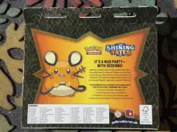 2021 Pokemon TCG: Shining Fates Mad Party Pin Collection Dedenne New Sealed 820650808685 - Image 2