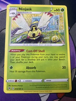 Pokemon TCG Vivid Voltage Ninjask 014/185 - Image 1