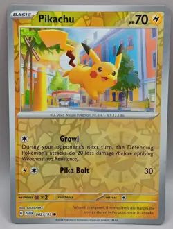 Pokemon Paldea Evolved Reverse Holo 062/193 Pikachu - Image 1