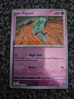Elgyem 040/086 - Pokeball Reverse Holo - Pokemon TCG Black Bolt - NM - Image 1