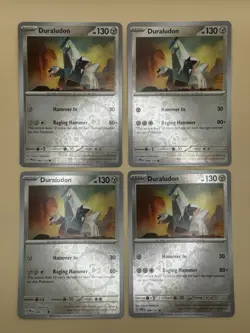 Duraludon 069/131 Reverse Holo x4 - 4x Playset Pokemon S&V Prismatic Evolutions - Image 1