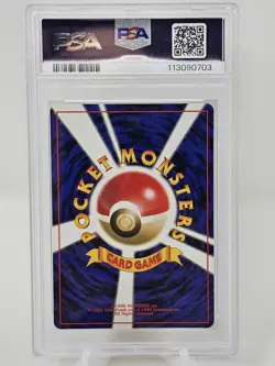 1998 Pokemon Japanese Gym LT. Surge's Electabuzz Holo PSA 9 - Image 2