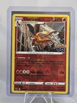 Charizard 010/078 Pokemon GO Reverse Holo - Image 1