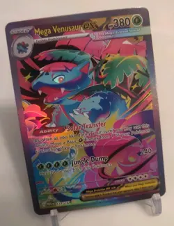 **Custom-made**Highest Quality,Mega Venasaur Ex "Display-card" - Image 1