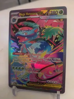 **Custom-made**Highest Quality,Mega Venasaur Ex "Display-card" - Image 2