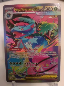 **Custom-made**Highest Quality,Mega Venasaur Ex "Display-card" - Image 3
