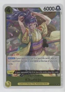 2023 One Piece Card Game: Wings of Captain OP06 R Kikunojo #OP06-104 - Image 1