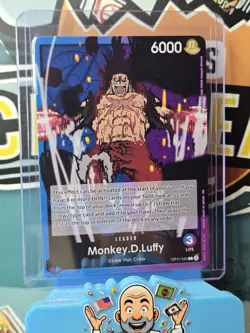 One Piece TCG Monkey.D.Luffy: Leader English Card OP11-040 - Image 1