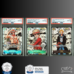 PSA 10 Luffy Ace Sabo OP13-118 119 120 Manga Alt Art ONE PIECE Card Japanese - Image 1
