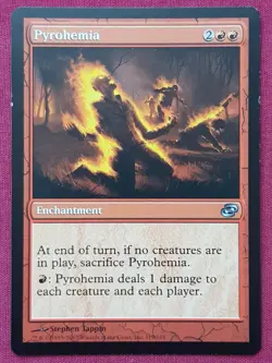 Magic The Gathering PLANAR CHAOS PYROHEMIA red card MTG - Image 1