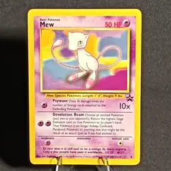 Mew # 8 Black Star Promo Non Holo WotC 1999 Vintage Pokemon TCG Card NM - Image 1