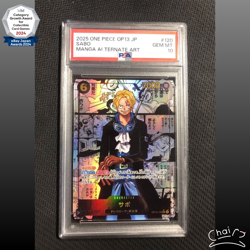 PSA 10 Sabo OP13-120 Manga Alt Art Carrying on His Will ONE PIECE Card Japanese - Image 1