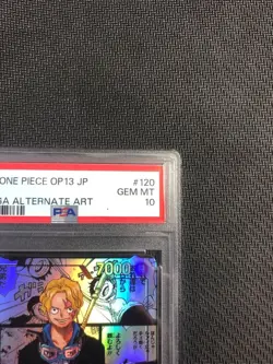 PSA 10 Sabo OP13-120 Manga Alt Art Carrying on His Will ONE PIECE Card Japanese - Image 5