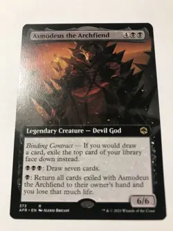 Asmodeus the Archfiend ⚫ UNPLAYED ⚫ Adventures in the Forgotten Realms MTG - Image 1