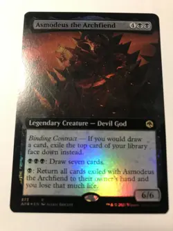 Asmodeus the Archfiend ⚫ UNPLAYED FOIL ⚫ Adventures in the Forgotten Realms MTG - Image 1