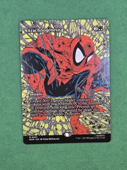 MTG Arachnogenesis (Borderless) Marvel Universe Eternal-Legal Regular #0031 - Image 3