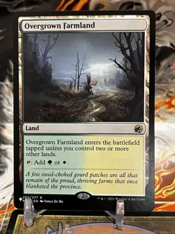 MTG | Overgrown Farmland [Innistrad: Midnight Hunt] [The List] NF - Image 1