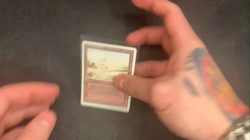 MTG Magic the Gathering REVISED BADLANDS Corner Damage Clean Front LP-MP Back - Image 2