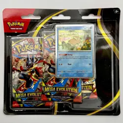 Pokemon Mega Evolution 3-Pack Blister Set of Psyduck & Golduck BSP Cosmo Swirl - Image 4