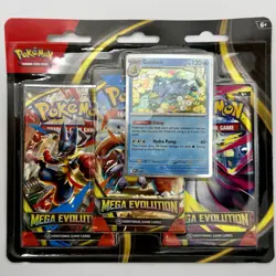 Pokemon Mega Evolution 3-Pack Blister Set of Psyduck & Golduck BSP Cosmo Swirl - Image 5