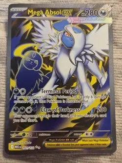 Pokemon Mega Evolutions #161/132 Mega Absol EX M/NM - Image 1