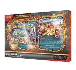 Pokemon TCG: Charizard ex Special Collection Box! New & Sealed! 5 Packs & More! - Image 1