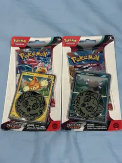 Pokemon TCG OBSIDIAN FLAMES PAWMI Sealed Booster Packs Lot Of 2 - Image 1