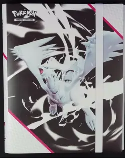 POKEMON OFFICIAL WHITE FLARE BINDER Collection *BINDER ONLY* - Image 1