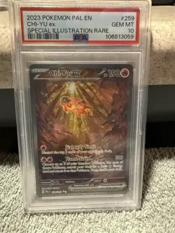 Pokemon Chi-Yu ex 259/193 Full Art SIR Paldea Evolved GEM MINT PSA 10 - Image 1