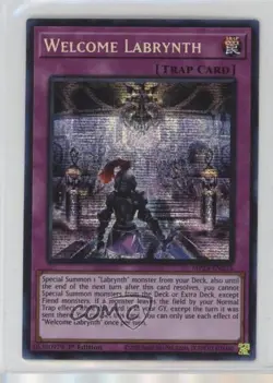 Welcome Labrynth Prismatic SE 1st Ed. YuGiOh 25th Anniversary Dueling Heroes - Image 1