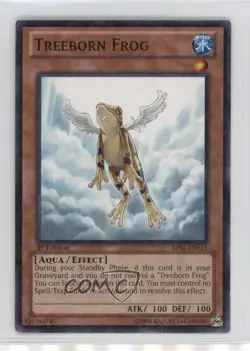 Treeborn Frog 1st Ed. YuGiOh Battle Pack 2: War of the Giants #BP02-EN043 - Image 1