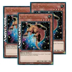 GEM-ARMADILLO 3x • (Armadillo-Gemma) • Ultra R SP • BLMM EN108 • 1Ed • Yugioh! - Image 1