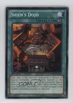 Shien's Dojo 1st Ed. YuGiOh Samurai Warlords Structure Deck #SDWA-EN032 - Image 1