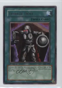 Tribute Doll 1st Ed. YuGiOh Magician's Force #MFC-039 2003 - Image 1