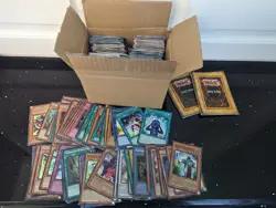 box of 1st edition various rarity types original yugioh trading cards - Image 1