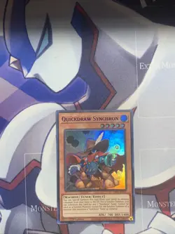 Yugioh - Quickdraw Synchron (Blue Ultra Rare) (1st Edition) - LDS3-EN117 - Image 1