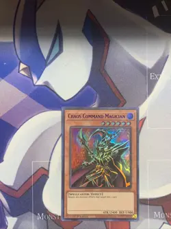 Yugioh Chaos Command Magician Blue Ultra Rare LDS3-EN083 1st Ed NM - Image 1