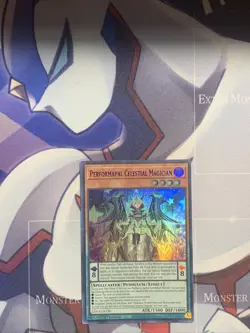 YuGiOh! - Performapal Celestial Magician LDS3-EN130 Ultra Rare (BLUE) 1st Ed NM - Image 1