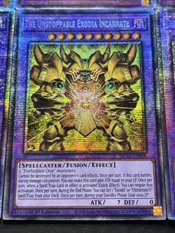 3x The Unstoppable Exodia Incarnate + 3x Obliterate!!! Starlight Rare | YuGiOh! - Image 5