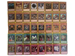 YUGIOH Egyptian God Deck Complete 40 - Cards with Sleeves - Image 1