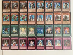 YUGIOH Gishki Water Deck Complete 40 - Cards w/ Sleeves - Image 4