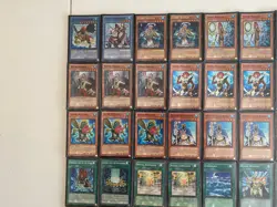 YUGIOH Gishki Water Deck Complete 40 - Cards w/ Sleeves - Image 5