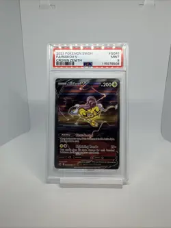 Raikou v Crown Zenith Galarian Gallery Holo Ultra Rare Card GG41/GG70 PSA 9 - Image 2