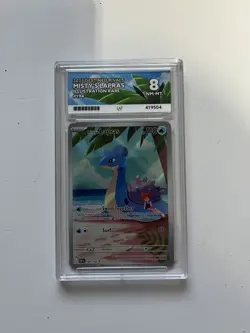 Pokemon TCG Destined Rivals Misty's Lapras Full Art Card 194/182 Ace 8 - Image 1