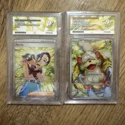 Pokemon TCG Perrin Twilight Masquerade Holo Card 220/167 Growlithe 181/167 ACE 9 - Image 1