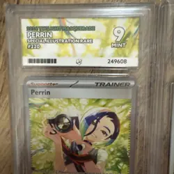 Pokemon TCG Perrin Twilight Masquerade Holo Card 220/167 Growlithe 181/167 ACE 9 - Image 3