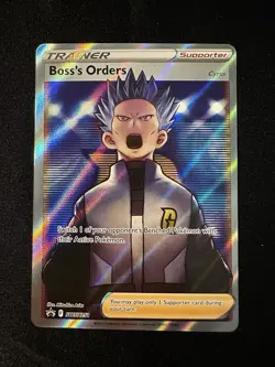 Boss's Orders (Full Art) SWSH251 SWSH: Sword & Shield Promo Cards Holo - Image 1